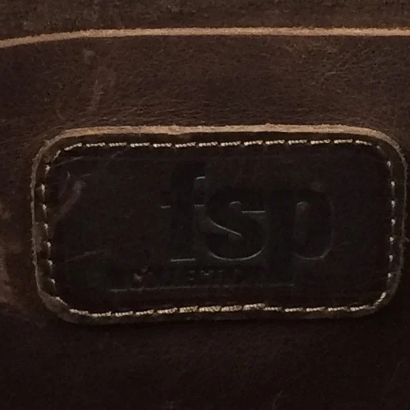 FSP Collection Leather Tote Womens Handbag Brown Open Tassel Cape Town - Picture 15 of 16